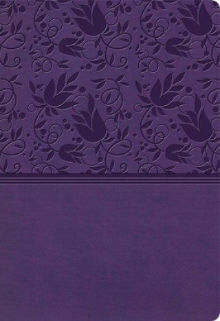 Knjiga KJV Super Giant Print Reference Bible, Purple Leathertouch Holman Bible Staff