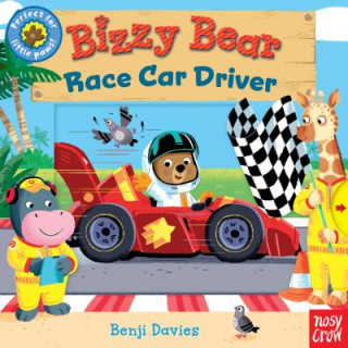 Kniha Bizzy Bear: Race Car Driver Nosy Crow