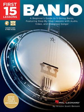 Boek First 15 Lessons - Banjo Kristin Scott Benson