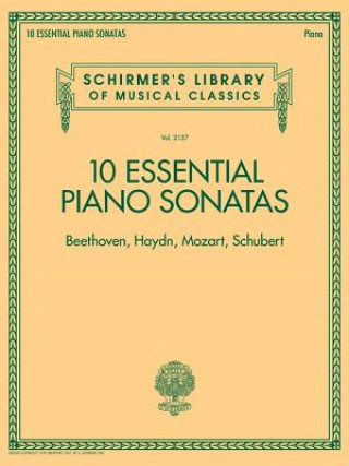 Könyv 10 Essential Piano Sonatas Hal Leonard Publishing Corporation