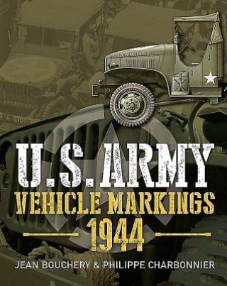 Carte U.S. Army Vehicle Markings 1944 Jean Bouchery