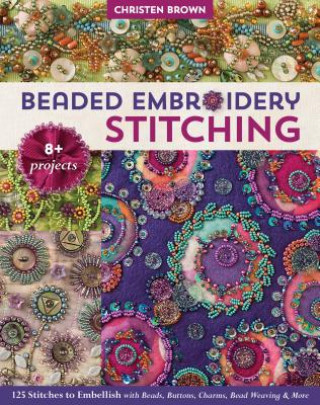 Книга Beaded Embroidery Stitching Christen Brown