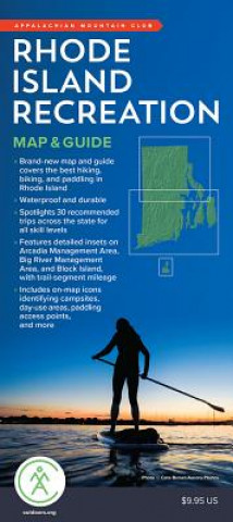 Drucksachen Rhode Island Recreation Map & Guide Appalachian Mountain Club Books