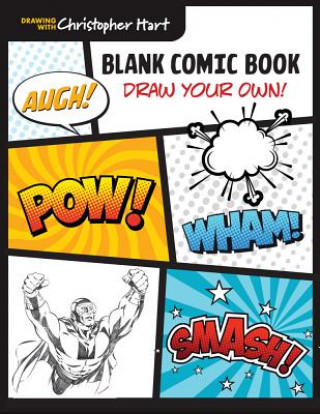 Книга Blank Comic Book Christopher Hart