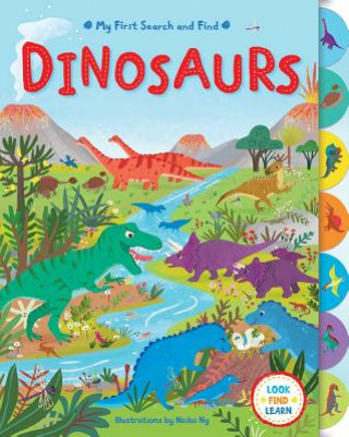 Carte My First Search and Find: Dinosaurs Editors of Silver Dolphin Books