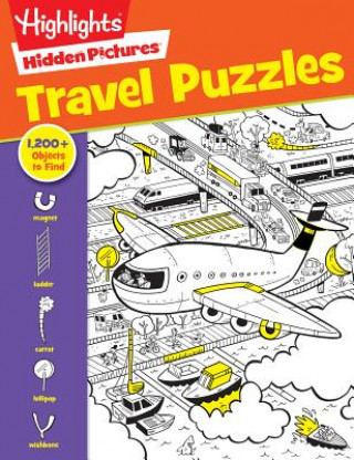 Книга Travel Puzzles Hidden Pictures Highlights