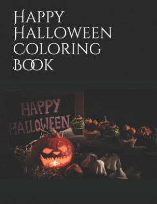 Książka Happy Halloween Coloring Book Lillian Pasten