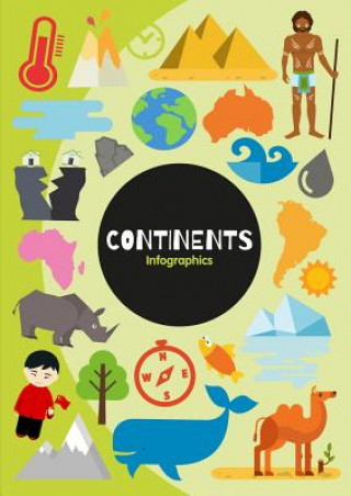 Книга Continents Infographics Harriet Brundle