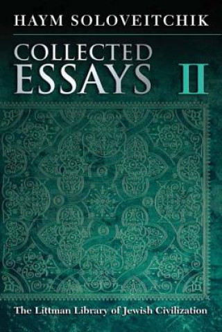 Kniha Collected Essays Haym Soloveitchik