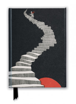 Календар/тефтер British Library: Hans Christian Andersen, A Figure Walking up a Staircase (Foiled Journal) Flame Tree Studio