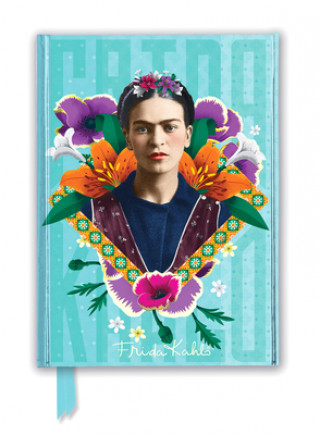 Naptár/Határidőnapló Frida Kahlo Blue (Foiled Journal) Flame Tree Studio