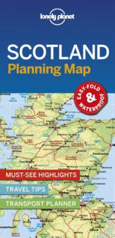 Prasa Lonely Planet Scotland Planning Map Lonely Planet