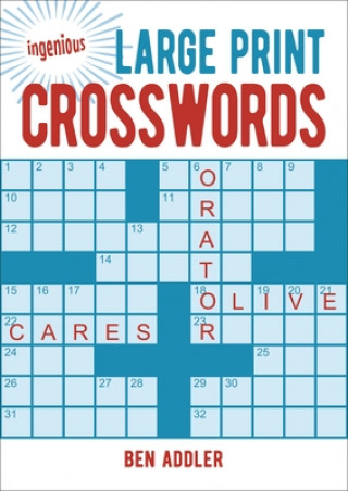 Könyv Large Print Crosswords Ben Addler