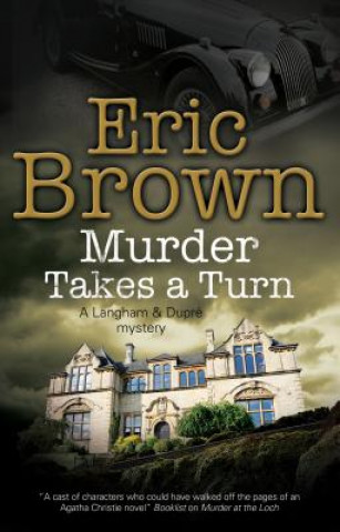 Libro Murder Takes a Turn ERIC BROWN