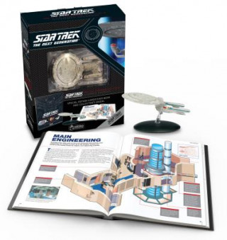 Carte Star Trek The Next Generation: The U.S.S. Enterprise NCC-1701-D Illustrated Handbook Plus Collectible Ben Robinson