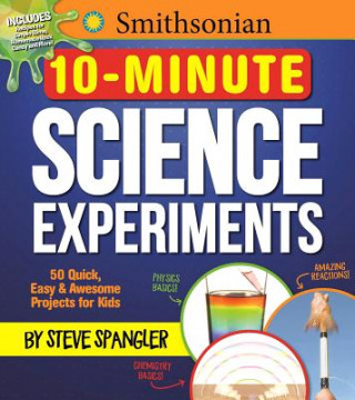 Carte Smithsonian 10-Minute Science Experiments Media Lab Books