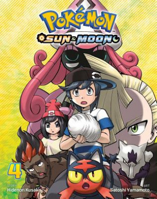 Könyv Pokemon: Sun & Moon, Vol. 4 Hidenori Kusaka