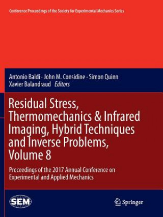 Carte Residual Stress, Thermomechanics & Infrared Imaging, Hybrid Techniques and Inverse Problems, Volume 8 ANTONIO BALDI