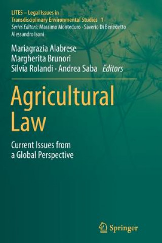 Könyv Agricultural Law MARIAGRAZI ALABRESE