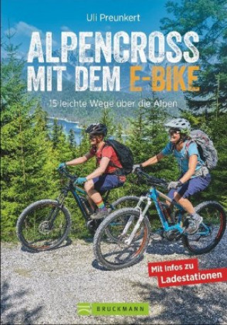 Carte Alpencross mit dem E-Bike Uli Preunkert
