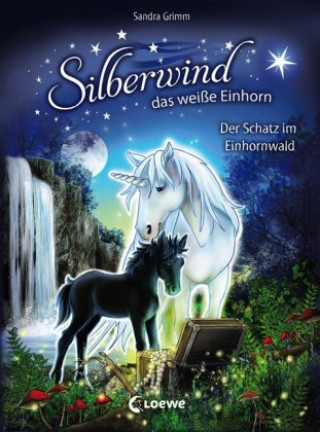 Książka Silberwind, das weiße Einhorn (Band 8) - Der Schatz im Einhornwald Sandra Grimm