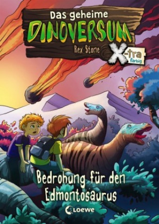 Kniha Das geheime Dinoversum Xtra (Band 6) - Bedrohung für den Edmontosaurus Rex Stone