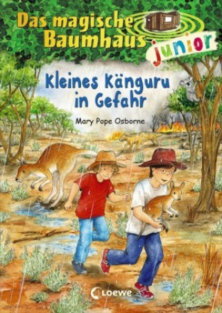 Kniha Das magische Baumhaus junior (Band 18) - Kleines Känguru in Gefahr Mary Pope Osborne