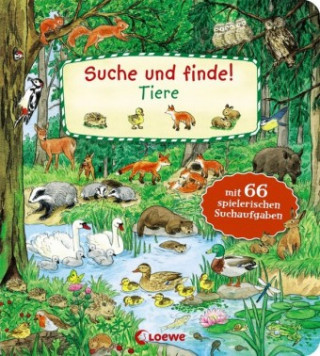 Könyv Suche und finde! - Tiere Tina Frankenstein-Börlin