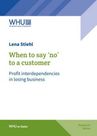 Buch When to say 'no' to a customer Lena Stiehl