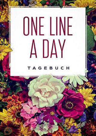 Könyv One Line a Day - Das Tagebuch fur deine wichtigsten Gedanken Day Dreamer