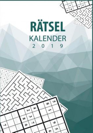 Knjiga Ratsel Kalender 2019 - Terminplaner & Kalender 2019 mit 90 Ratseln Mario Steen