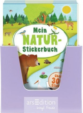 Kniha Mein Natur-Stickerbuch Timo Schumacher