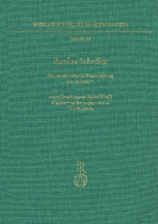 Knjiga Persius-Scholien Udo W. Scholz