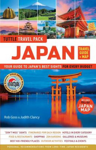 Carte Japan Travel Guide & Map Tuttle Travel Pack Rob Goss