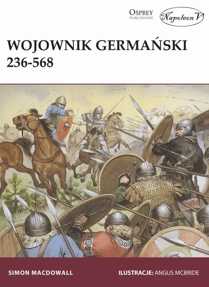 Βιβλίο Wojownik germański 236-568 Harrison Mark