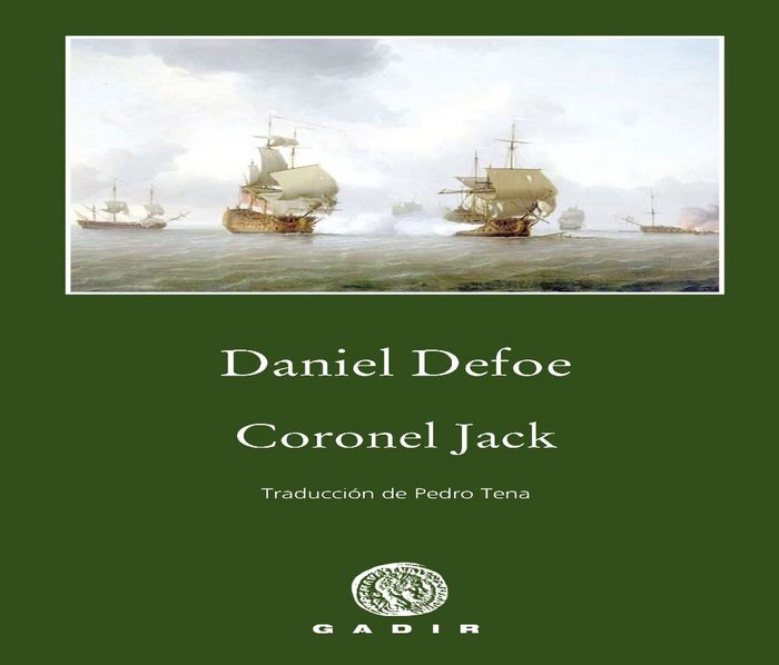 Kniha CORONEL JACK Daniel Defoe