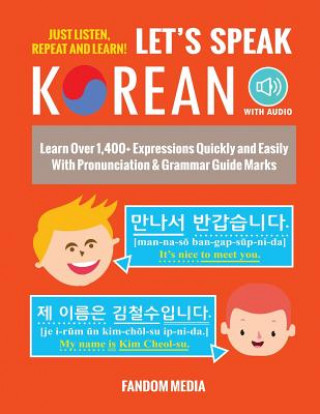 Kniha Let's Speak Korean (with Audio) Fandom Media