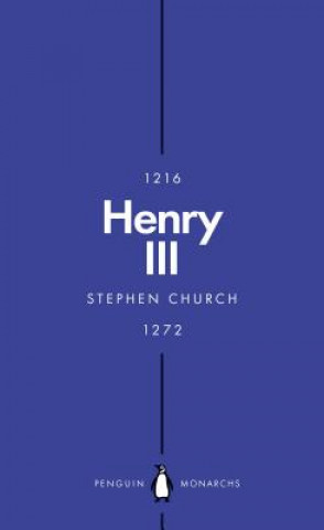 Kniha Henry III (Penguin Monarchs) Stephen Church