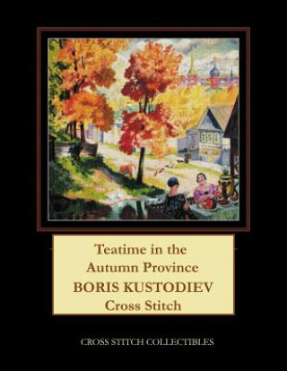 Carte Teatime in the Autumn Province Cross Stitch Collectibles