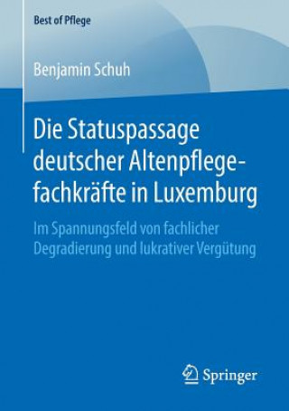 Βιβλίο Die Statuspassage Deutscher Altenpflegefachkrafte in Luxemburg Benjamin Schuh