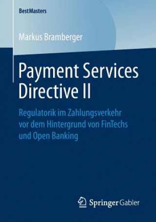 Kniha Payment Services Directive II Markus Bramberger