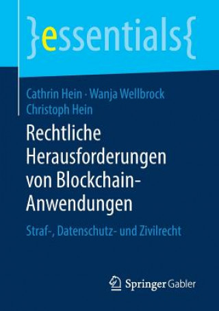 Carte Rechtliche Herausforderungen Von Blockchain-Anwendungen Cathrin Hein