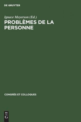 Book Problemes de la personne Ignace Meyerson