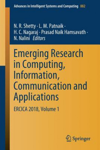 Kniha Emerging Research in Computing, Information, Communication and Applications N. R. Shetty