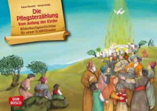 Joc / Jucărie Die Pfingsterzählung. Vom Anfang der Kirche. Kamishibai Bildkartenset. Rainer Oberthür