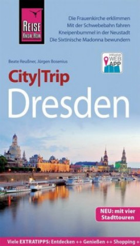 Carte Reise Know-How CityTrip Dresden Jürgen Bosenius
