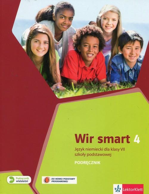 Книга Wir Smart Język niemiecki 4 Podręcznik dla klasy VII z płytą CD Motta Giorgio