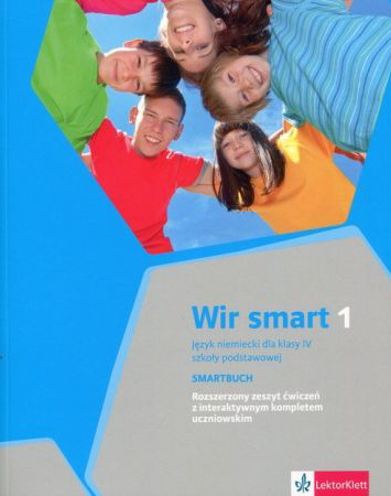 Kniha Wir Smart 1 Język niemiecki dla klasy 4 Smartbuch Rozszerzony zeszyt ćwiczeń z interaktywnym kompletem uczniowskim Motta Giorgio
