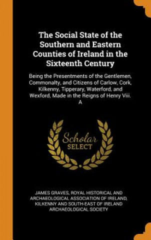 Kniha Social State of the Southern and Eastern Counties of Ireland in the Sixteenth Century JAMES GRAVES