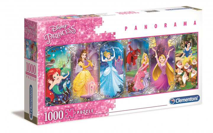 Játék Panoramatické puzzle Disney princezny 
